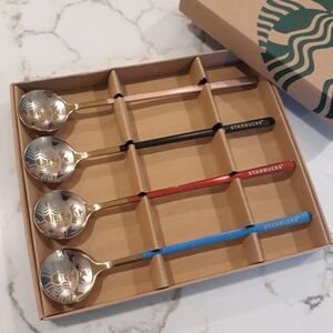 SamStarbucks Colorful Coffee Spoons Set